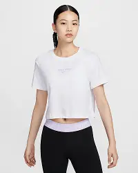 在飛比找Nike官方商店優惠-Nike Pro 女款 Dri-FIT 短袖短版 T 恤