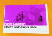 FACTORY 1972 ELCTRA GLIDE /SUPER GLIDE HARLEY DAVIDSON RIDERS HAND BOOK 99460-72