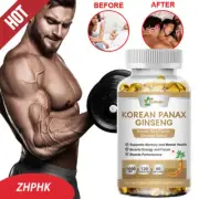 KOREAN RED PANAX GINSENG EXTRACT | 120 Capsules | 1600mg High Dosage