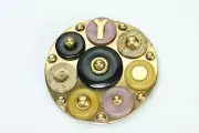 Yves Saint Laurent YSL Rive Gauche Large Belt Buckle NWT