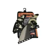 Captain Fin Co. Mikey February Surfboard Black Tri Fin Set