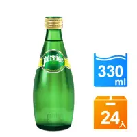 在飛比找松果購物優惠-法國沛綠雅perrier天然氣泡水 330ml x 24瓶 