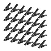 Metal Spring Clamps with PVC Tips for Non-Slip Grip (24-Pack) 2.5 In. Corrosion-