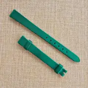 NEW Van Cleef & Arpels Charms Mini 10.5/8 Green Satin Watch Strap VCA with Tags