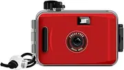 Reusable Film Camera 35mm Reloadable Waterproof Film Camera, One time Imaging, Waterproof Retro Style, Focus Free, Light Weight, Easy to Use (Without Film, O)