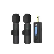 3.5mm Lavalier Microphone Wireless Audio Video Recording Mini Mic For Camera