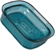 13.8x10.5x4.2cm Soap Dish - Double Layer Draining Soap Dish - Bathroom Soap Dish - Bathroom Soap Holder - Bathroom Soap Holder
