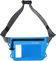 Wild Heart Waterproof Bag Waist Bag with Adjustable Waist Belt Screen Touchable Dry Bag to Keep The Phone and Valuables Dry Waterproof Mobile Phone Double Inner Pocket