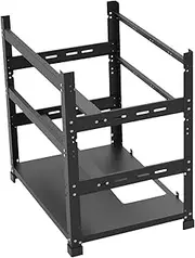 Mining Rig Frame, 12 GPU Mining Case, Open Mining Frame Rack, Graphics Card Holder, GPU Mining Case, Premium Quality Materials, Easy to Install for Mining Case