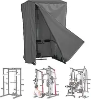 AKEfit Strength Training Cover, Waterproof & Dustproof Gym Rack Cover with Zipper,Fit for Indoor and Outdoor 69''Lx47''Wx84''H-Gray