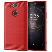 在飛比找Yahoo!奇摩拍賣優惠-索尼 Xperia XA2 超拉絲質感橡膠矽膠套, 用於 S