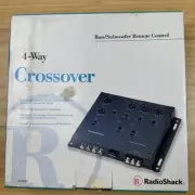 4 Way Electronic Crossover System NOS No 12-2020 DC 12V Car Audio Stereo