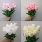 Bouquet Desk Light Led Table Lamp Night Light Tulips Flowers Artificial Tulips