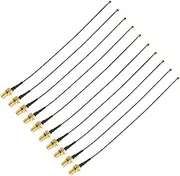 Fdit IPEX Adapter Cable 15 Cm Bridge Loss of 15 Cm, Braid Cable RF Adapter 10 IPEX Parts for SMA K/U.FL HERE
