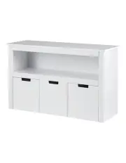 [Keezi] 3 Drawers Toy Organiser Display Bookshelf in Yellow
