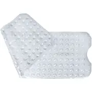 Clear Anti Non Slip Rubber Sucker Bathtub 100x40cm Bath Shower Mat Extra Large