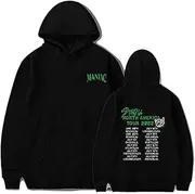 [Flyself] Kpop Stray Kids MANIAC Hoodies Mens Womens Cotton Long Sleeve Pullover Top Sweatshirts with Kangaroo Pockets Jumper Tops Sportswear