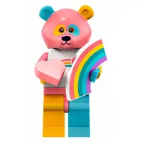 在飛比找蝦皮購物優惠-LEGO 樂高 第19代人偶包 15號 愛心小熊 彩虹小熊 