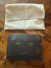 Designer Inspired Zippy Coin Change Purse