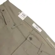 Brax NWT 5 Pocket Jean Cut Pants Hi-Flex Size 40 US Chuck in Green Cotton Blend