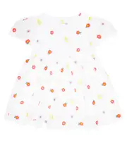 [Stella McCartney Kids] Stella McCartney Kids Baby embroidered tulle minidress M 3 white
