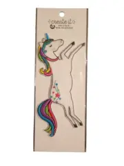 Create It Peel & Stick / Iron-On Fabric Applique - New - Unicorn