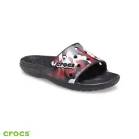 在飛比找momo購物網優惠-【Crocs】中性鞋 迷彩印花經典克駱格拖鞋(207280-