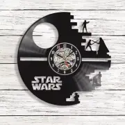 STAR WARS 12" Vinyl Record Designed Wall Clock Decor Wall Art Home Decor