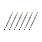 6 x Bosch Glow Plugs for Audi A6 C8 A8 D5 Q5 FY Q7 Q8 SQ5 FY 3.0L V6 24V 18-On