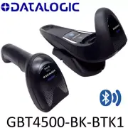 Datalogic GBT4500-BK-BTK1 2D Black Bluetooth Barcode Scanner USB With Base Kit
