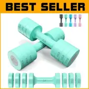 All-in-One Adjustable Dumbbells: 5 lb Weight Set for Effective Home Training