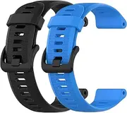 Muovrto Replacement Strap for Garmin Forerunner 945/935,Silicone Watch Band for Garmin Fenix 5/approach S60/Fenix 6