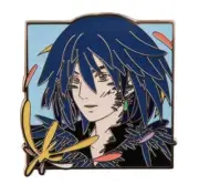 HOWL'S MOVING CASTLE ENAMEL PIN - BLACK FEATHERD BIRD - FREE AU POST - AU STOCK