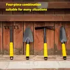 Deli 4PC Gardening Tool Set Mini Spade Shovel Plough Hoe Harrow
