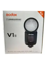 Godox V1S Flash Round Head 2.4G TTL Camera Flash, 1/8000s HSS NEW