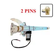 Rear Left Window Regulator W/Motor 2 Pins for Toyota Landcruiser J80 1990-1998 (for: Toyota)