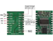 1PCS AI Intelligent Speech Recognition Module Offline Voice Control Module