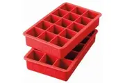 Tovolo: Perfect Cube Ice Trays - Apple Red (Set 2)