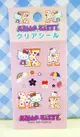 【震撼精品百貨】Hello Kitty 凱蒂貓~KITTY貼紙-KM粉