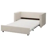 PÄRUP 2-seat sofa-bed, Gunnared beige