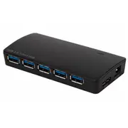 Targus 7 Port USB 3.0 Power Hub With Fast Charging and 5Gbps Transfer Speed/ Accept USB 2.0/1. x Devices