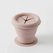 Nordic Kids Henny Silicone Collapsible Snack Cup - Musk