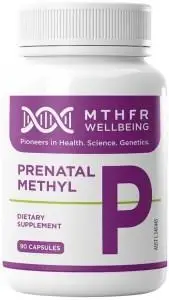 MTHFR WELLBEING Prenatal Methyl P 90c