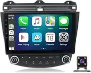 Car Stereo Radio for Honda Accord 7 2003-2007 Car Stereo Radio Android Auto [2+32G] Android 13 10" Touch Screen Radio Wireless Carplay Android Auto Bluetooth WiFi FM GPS Backup Camera