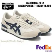 Onitsuka Tiger CALIFORNIA 78 EX BIRCH/PEACOAT 1183B410 200 UNISEX Sneakers F/S!