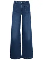Frame Le Bartdot Wide-leg Jeans - Blue - 30 (W30 / UK12 / M) 30 (W30 / UK12 / M)