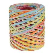 219Yard Raffia Ribbon Raffia Paper Craft Ribbon Light Blue/Green