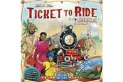 Ticket to Ride India + Switzerland Board Game EXPANSION - Expand Your Railway Adventures! Fun Family Game for Kids Adults, Ages 8+, 2-4 Players, 30-60 Minute Playtime, Made by Days of Wonder