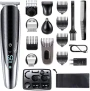 Hatteker Mens Hair Clipper Beard Trimmer