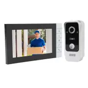 Video Doorbell Intercom Kit 7in IPS Touchscreen IC Card Unlock 120 Deg Wide New